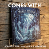 Clear Acrylic Vinyl Record Floating Shelf - 4 Pack (Ghost Racks)